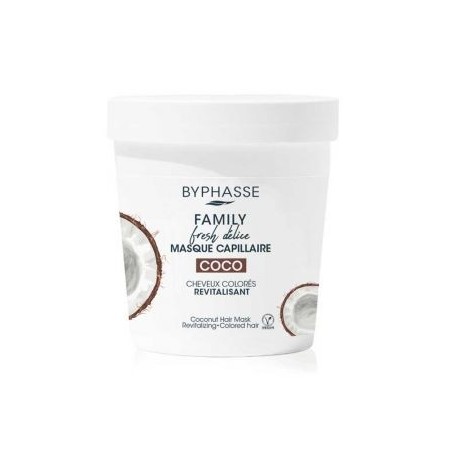 FAMILY FRESH DELICE MASCARILLA CAPILAR COCO CABELLO TENIIDO 250ML