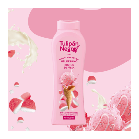 GEL DE BESITOS DE FRESAS 650ML