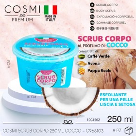 EXFOLIANTE CORPORAL COCO 250ML COSMI