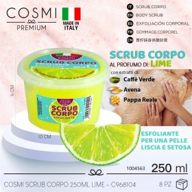EXFOLIANTE CORPORAL LIMON 250ML COSMI