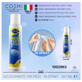 COSMI PREMIUM SPRAY DESODORANTE PARA PIES 150ML