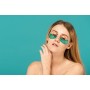 PARCHE DE OJOS AZUL OJERAS Y BOLSAS