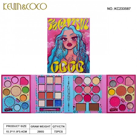 43  COLOR FACE PALETTE