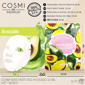 MASCARILLA FACIAL DE AGUACATE HIDRATANTE