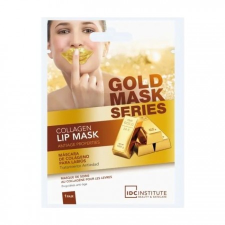 PARCHE DE LABIOS ORO CON COLAGENO