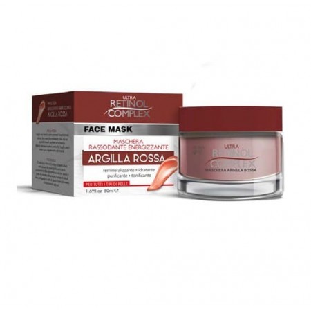 CREMA FACIAL ARCILLA ROJA ENERGISANTE  CON HIERRO 50 ML