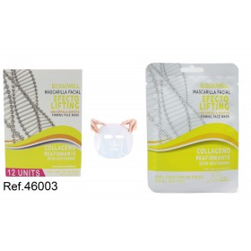 MASCARILLA FACIAL EFECTO LIFTING AMARILLA