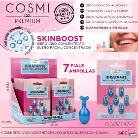 7 CAPSULAS SUERO FACIAL CON ÁCIDO HIALURONICO HIDRATANTE