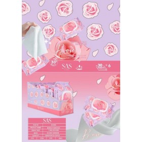 TOALLITA DESMAQUILLANTE DE ROSA