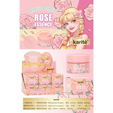 BALSAMO DESMAQUILLANTE ROSA KARITE