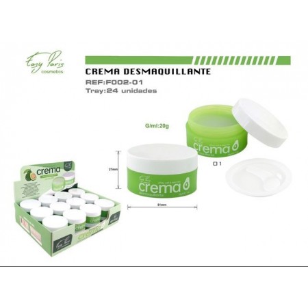 CREMA DESMAQUILLANTE AGUACATE