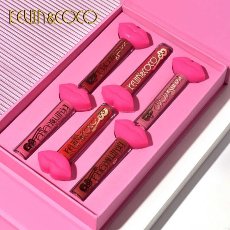 SET BRILLO DE 6 LABIALES