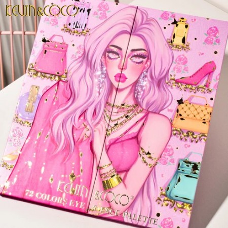 SOMBRA DE OJOS SUEÑO GLAMOUROSO 72 COLORES MEDIANO GRANDE