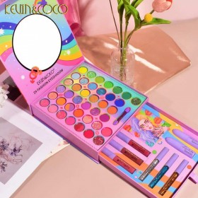 KIT SOMBRA DE OJOS CON LABIALES CORRECTORES GRANDE